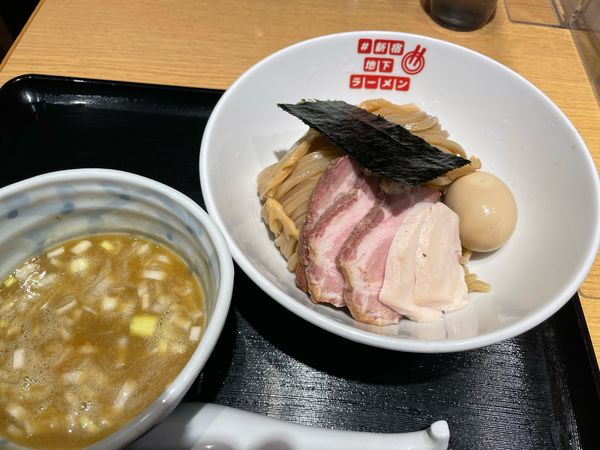 「【特級鶏蕎麦 龍介】特級龍介つけ蕎麦」@#新宿地下ラーメンの写真