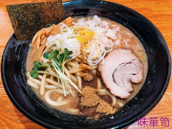 「とろりそば（900円）」@味箪笥の写真