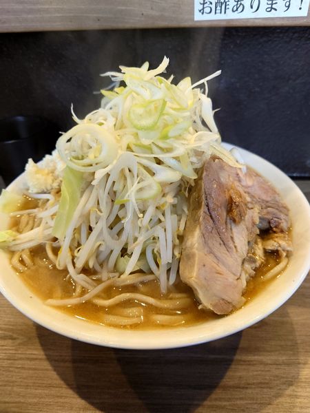 「国産豚大ラーメンニンニク仙人  ニンニク  野菜」@豚仙人 鶴見店の写真