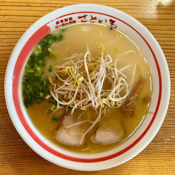 「らーめん（680円）」@らーめん本舗 さといもの写真