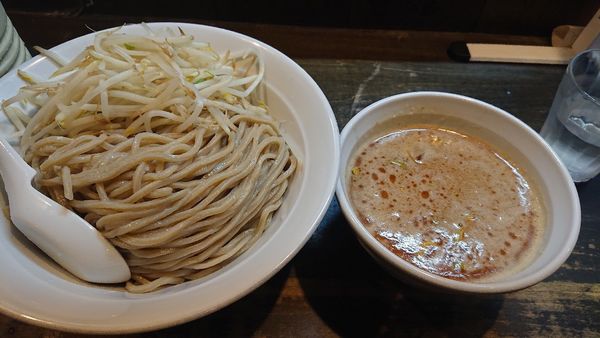 「令5・2・4濃厚海老つけ麺大盛(1,150円)」@極濃つけ麺 ブンブンマルの写真