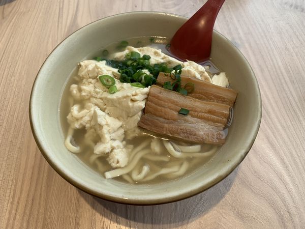 「ゆし豆腐そば 1000円」@御殿山 パルコシティ店の写真