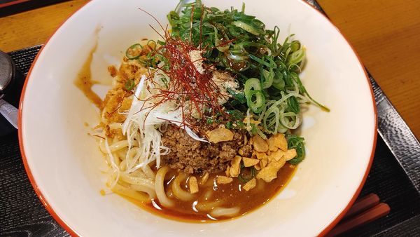 「ねぎ増し増し汁なし担々麺」@しなののてっぺん 松本本店の写真