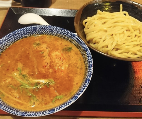 「辛つけ麺」@大衆らーめん酒場 桔梗の写真