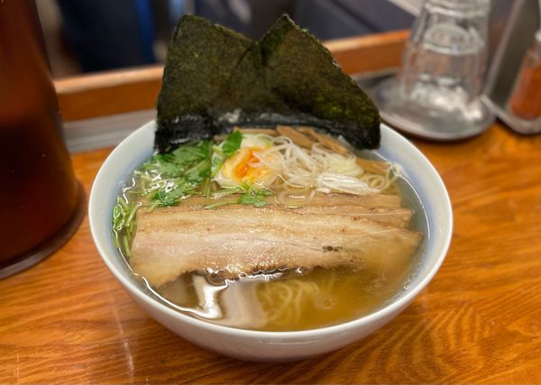 「和風焼豚麺¥890、海苔¥120」@麺屋ひょっとこの写真