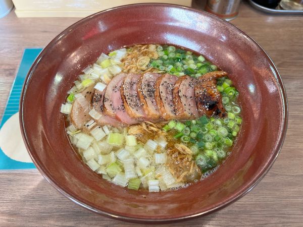 「鴨葱そば」@饗処 酒麺童子の写真