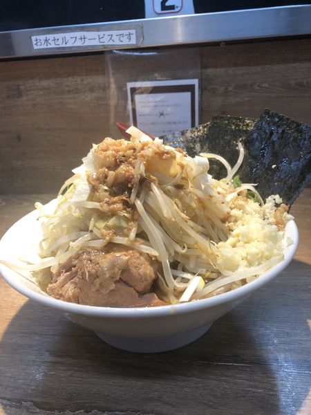 「ネーギリック 汁無し ミニ」@麺屋 浜一の写真