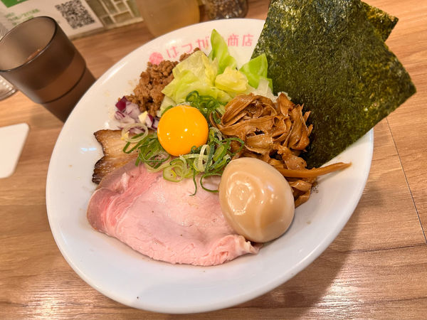 「【限定】ヤミつきマー油まぜ麺」@はつがい商店の写真