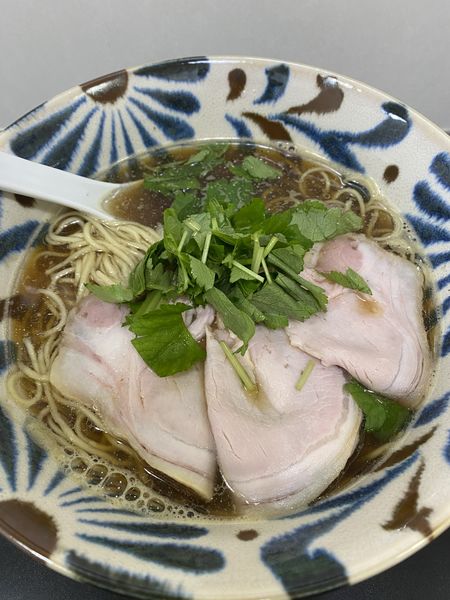 「アゴだし醤油ラーメン」@自家製麺SHINの写真