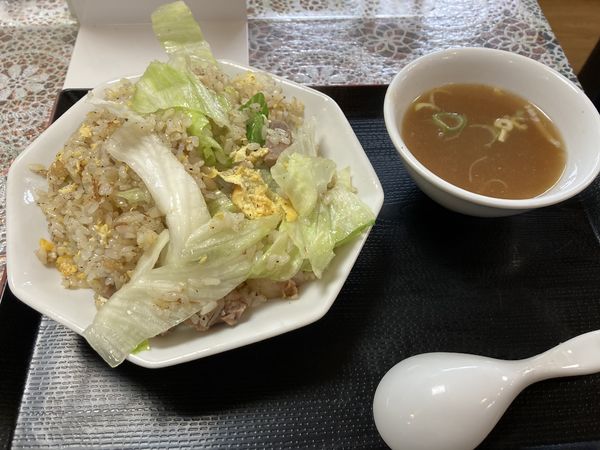 「レタスチャーハン」@丸鶴の写真