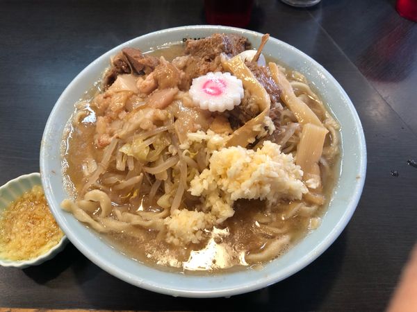 「ラーメン+生姜ダレ」@自家製麺 No11の写真