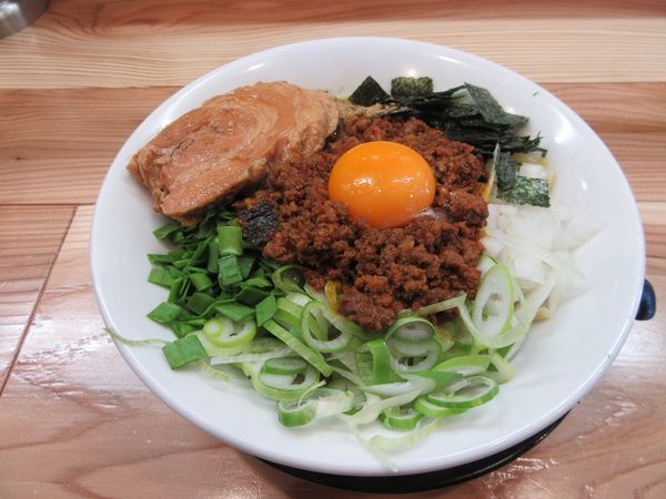 「特級台湾まぜそば（１３００円）」@特級鶏蕎麦 龍介 神栖店の写真