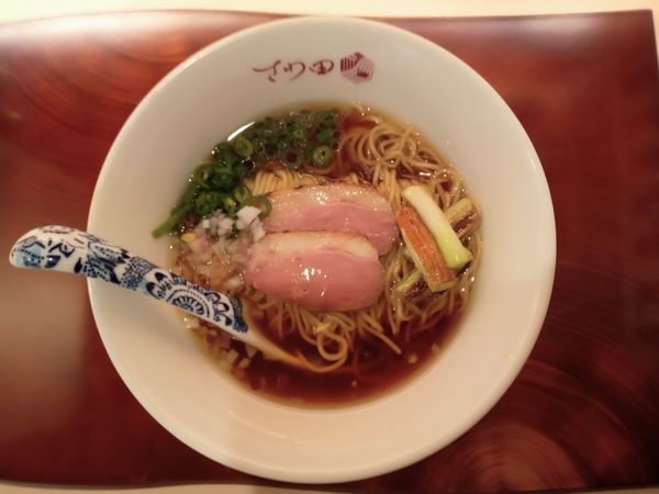 「鴨と大山どり炭火焼鴨ロース麺 2枚」@鴨そば さわ田 ヨドバシ横浜店の写真