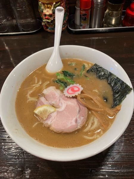 「ラーメン850円」@麺座でんの写真