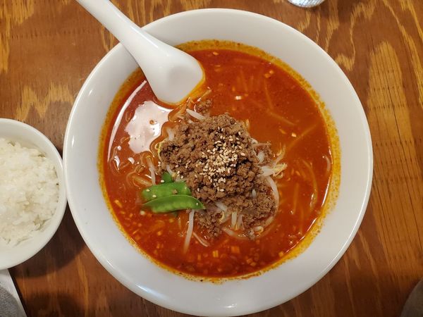 「辛味担々麺赤」@青山 麺飯坊の写真