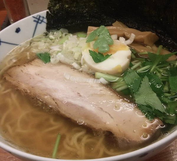 「和風柚子柳麺 海苔」@麺屋ひょっとこの写真