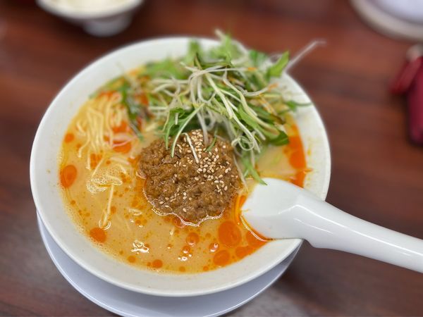 「坦々麺」@京都北白川ラーメン魁力屋 瑞穂店の写真