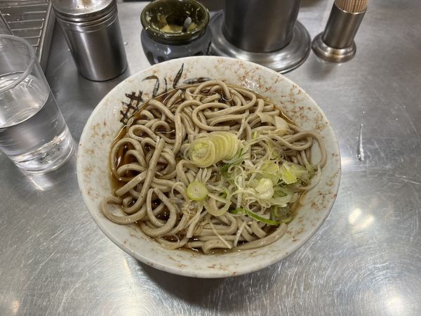 「田舎そば(かけそば)310円」@田舎そば かさいの写真