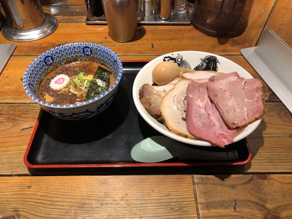 「濃厚特製つけ麺」@松戸中華そば 富田食堂の写真