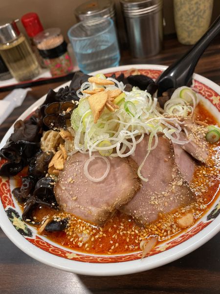 「オロチョンらーめん　5辛」@札幌 味噌や 元住吉店の写真