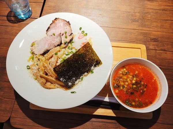 「トマトチーズもりそば」@魚介拉麺 大勝軒の写真