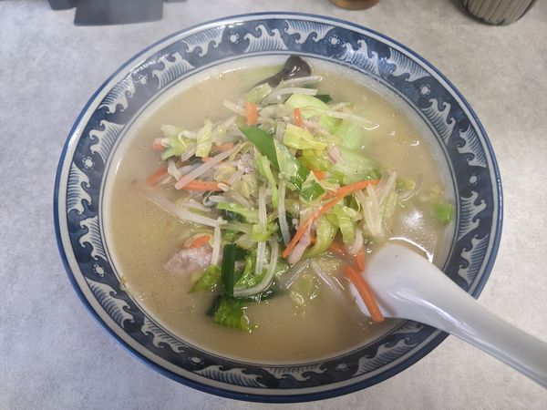 「タンメン:850円」@虹屋の写真