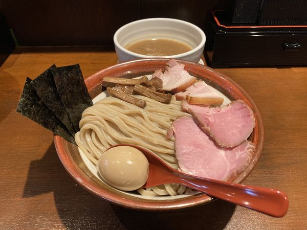 「特製つけ麺＋長男盛」@長男、ほそのたかしの写真