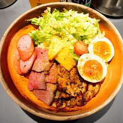 パイソンパレット＋味玉＋箕面ビール