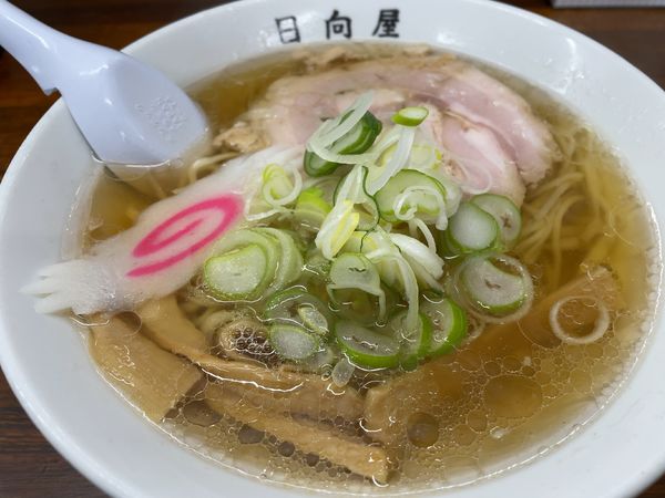 「ラーメン」@青竹手打ちラーメン 日向屋の写真
