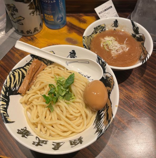 「濃厚味玉つけ麺（大）」@麺屋武蔵 鷹虎の写真