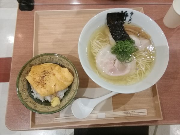 「塩ラーメン(1200円)」@ラーメン 将太 アリオ北砂店の写真