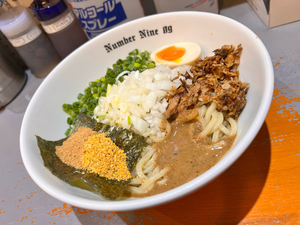 「まぜそば」@麺Dining Number Nine 09の写真