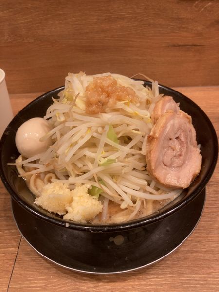 「味噌ラーメン　豚玉　1030円」@ジャンクガレッジ 大宮駅前店の写真