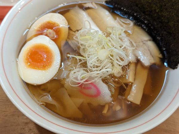 「限定さかた　油抜き」@別邸三く 中華蕎麦 萃の写真