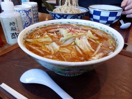 「辛味噌ラーメン」@萩ノ宮製麺所 シエロ茂庭店の写真