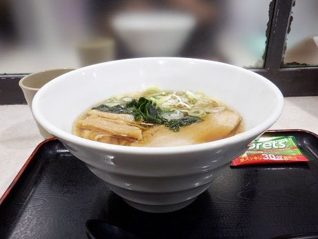 「醤油ラーメン」@都賀西方パーキングエリア上り スナックコーナーの写真