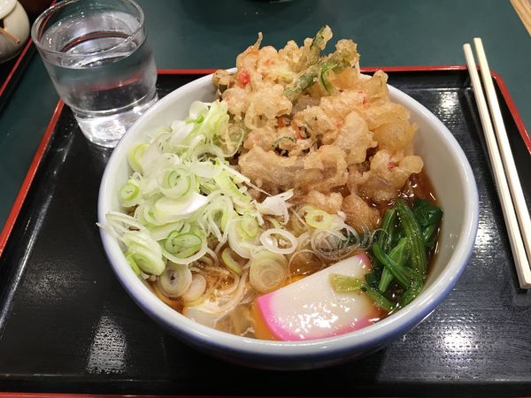 「天玉そば」@小諸そば 兜町店の写真