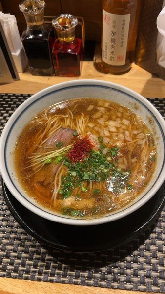 「煮干し醤油中華そば」@泉鶏白湯鶏神の写真