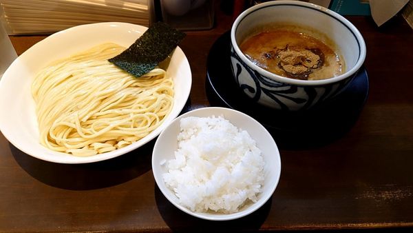 「鳥豚魚介つけめん」@ラーメン ますだやの写真