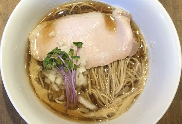 「いりこそば　900円」@中華そば 麺壁九年 本店の写真