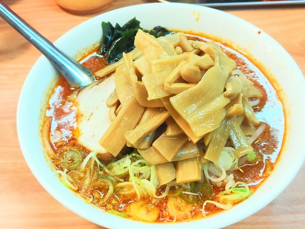 「旨辛味噌（本辛）＋メンマ」@えぞ菊 戸塚店の写真