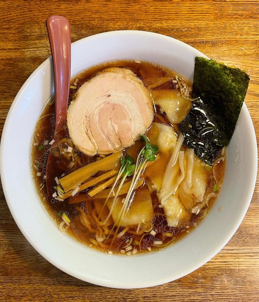 「わんたんめん（朝限定）」@らーめん一芯の写真