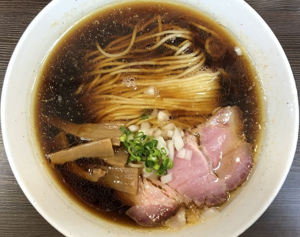 「中華そば　750円」@中華そば さわの写真