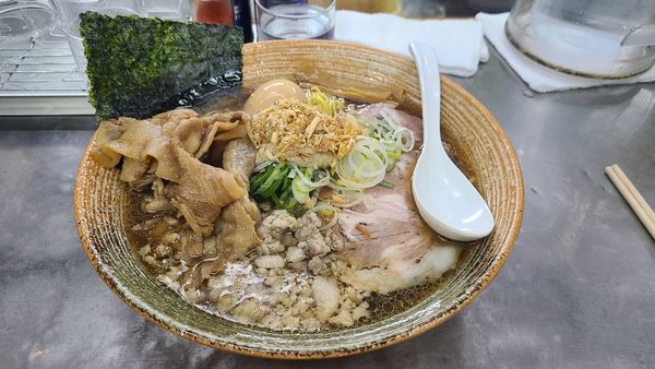 「平目出汁 俺の中華そば 正油」@覆麺 智の写真