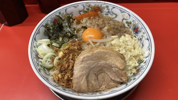 「汁なし」@ハナイロモ麺 吉祥寺本店の写真