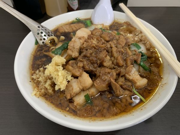 「スタ満ソバ　900円」@元祖スタミナ満点らーめんすず鬼 狭山ヶ丘分店の写真