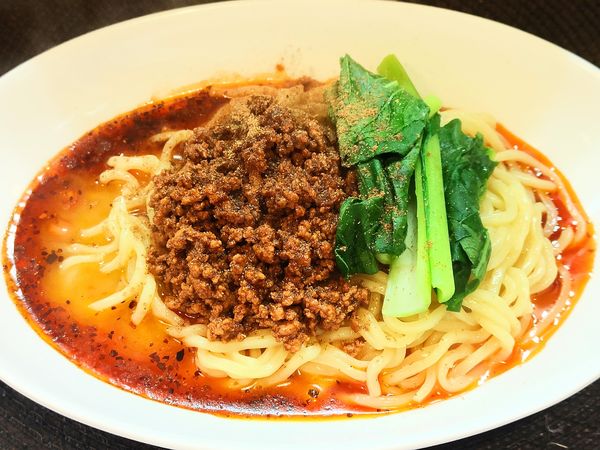 「濃厚汁なし担担麺」@麺や金時の写真