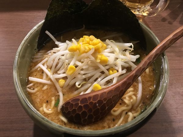 「みそこってりらーめん」@らーめんダイニング ど・みそ 八丁堀店の写真