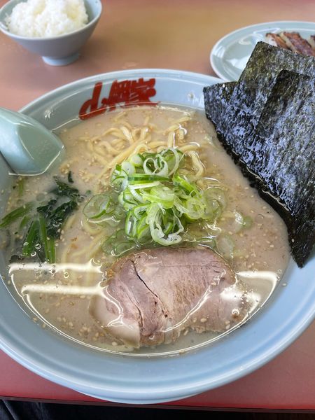 「塩らーめん大盛」@ラーメン山岡家 壬生店の写真
