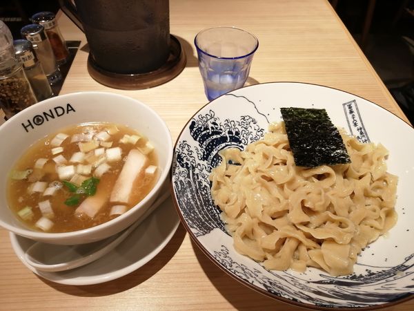 「自家製手揉みつけめん　　塩　　1000円」@本田麺業 神田西口駅前店の写真